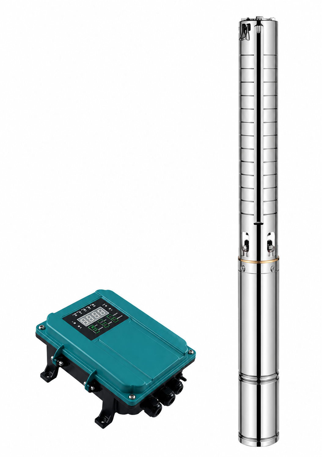 3" DC Stainless Steel Impeller Solar Pump