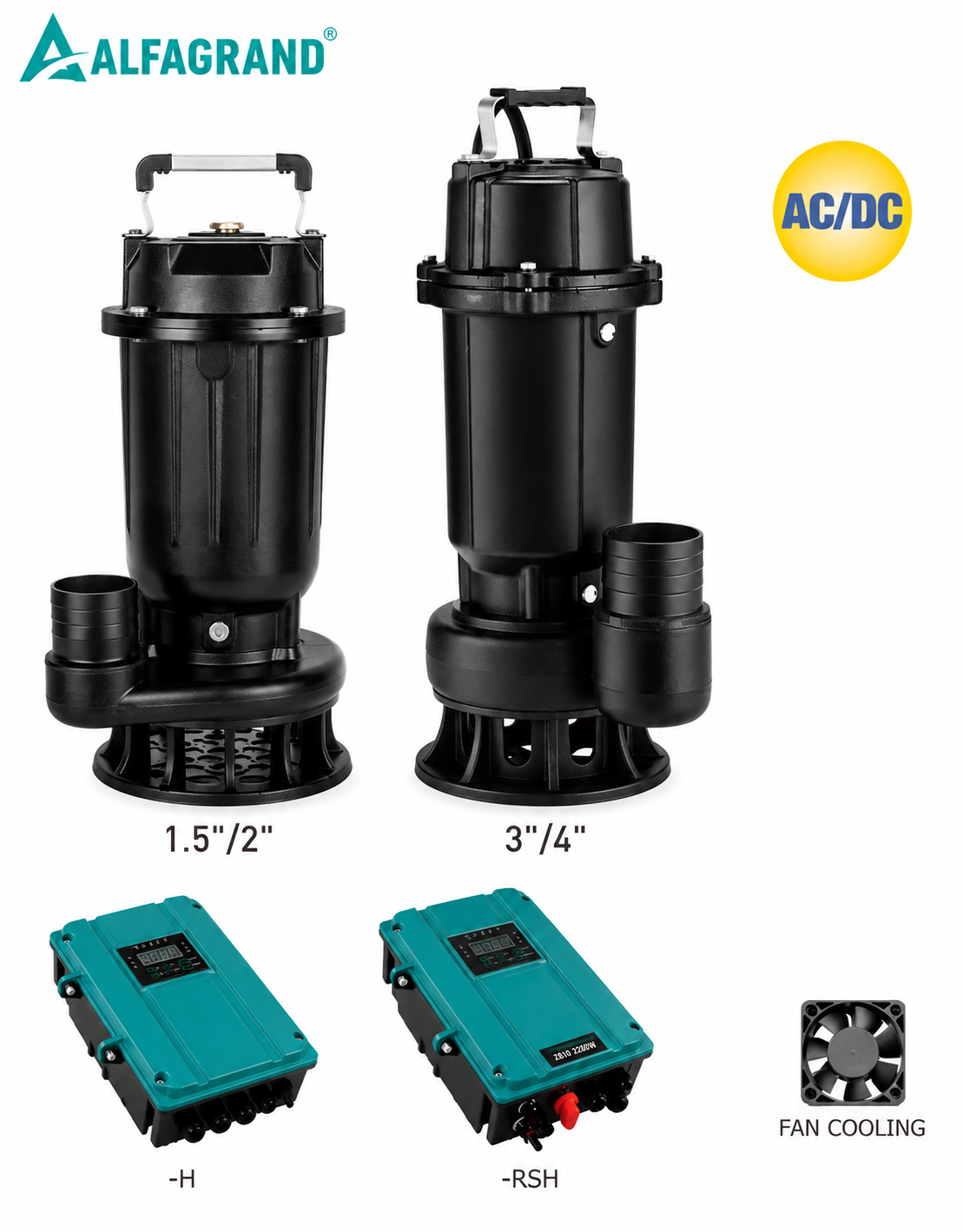 PSG-H AC/DC Solar Submersible Pump