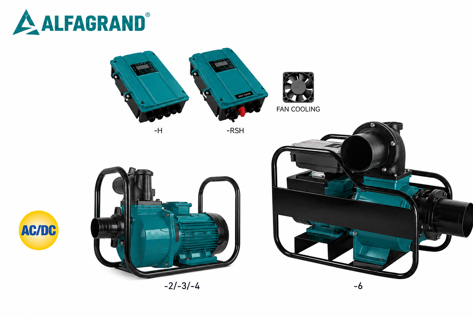 PZSU-H AC/DC Solar Surface Pump